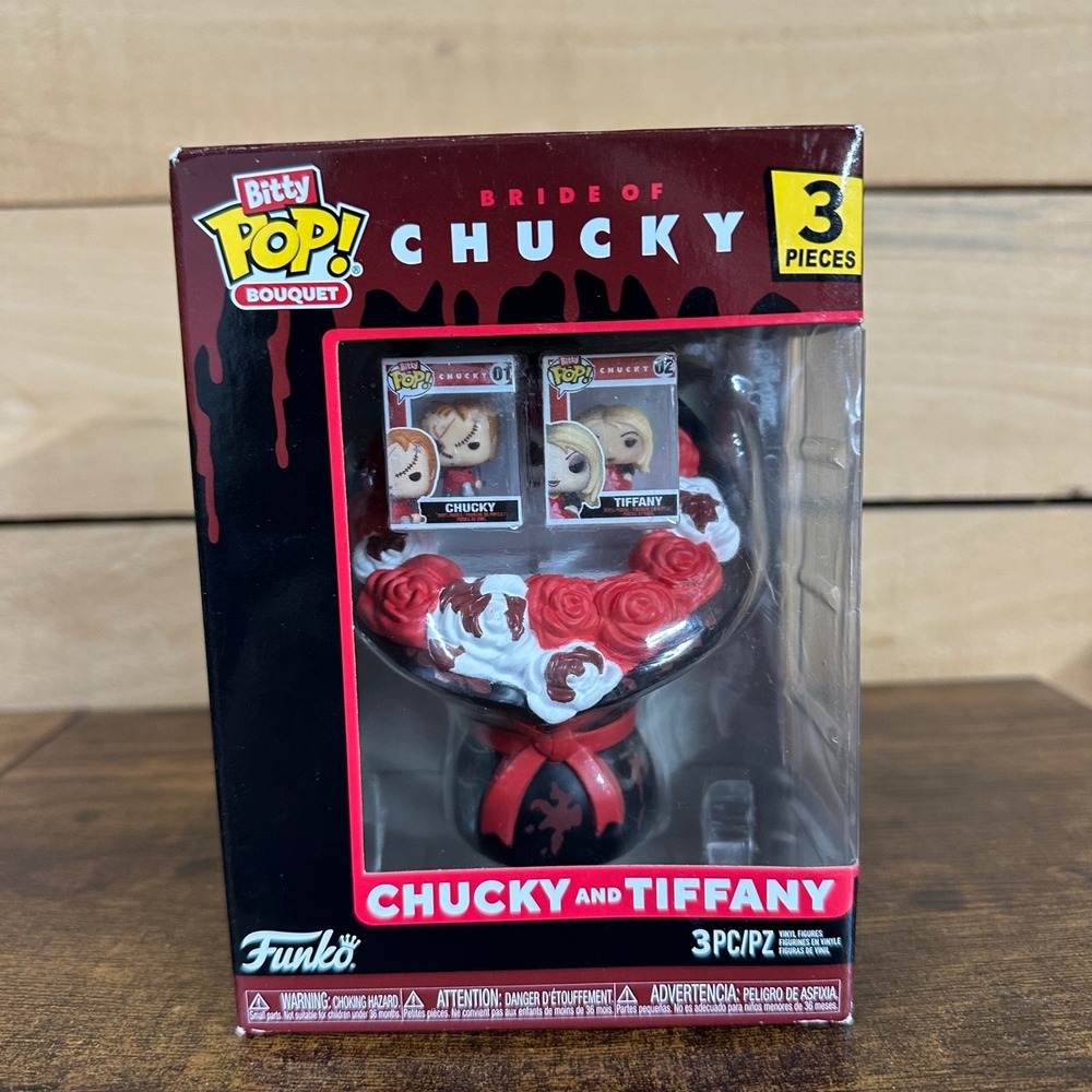 Funko Bitty POP Bouquet Bride of Chucky - Chucky & Tiffany Valentine Day